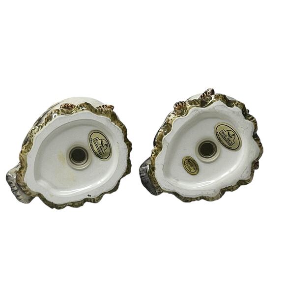 Big Sky Carvers Chickadee Salt & Pepper Shakers Ceramic Birds Vintage - Picture 6 of 8